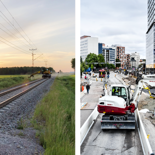 Railway maintenance and construction work