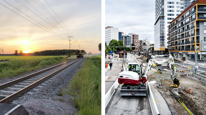 Railway maintenance and construction work