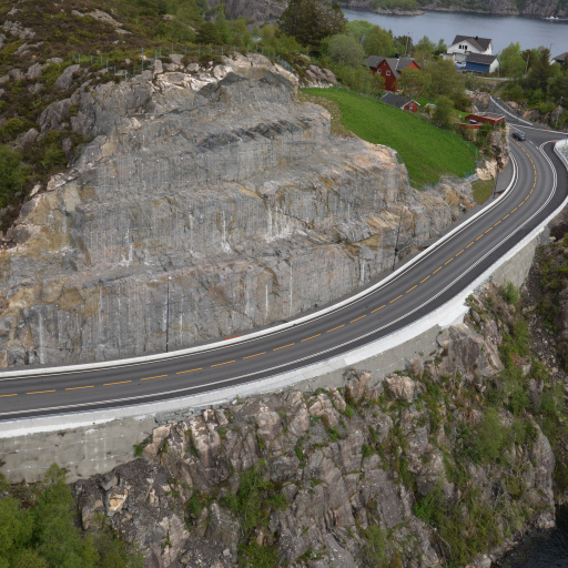 Skjæringen på veianlegg